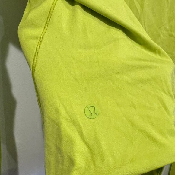 Lululemon Women's Neon Yellow Bodysuit - Picture 2 of 5
